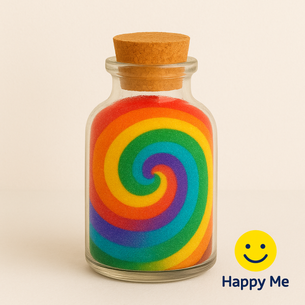 “Rainbow Spirals”